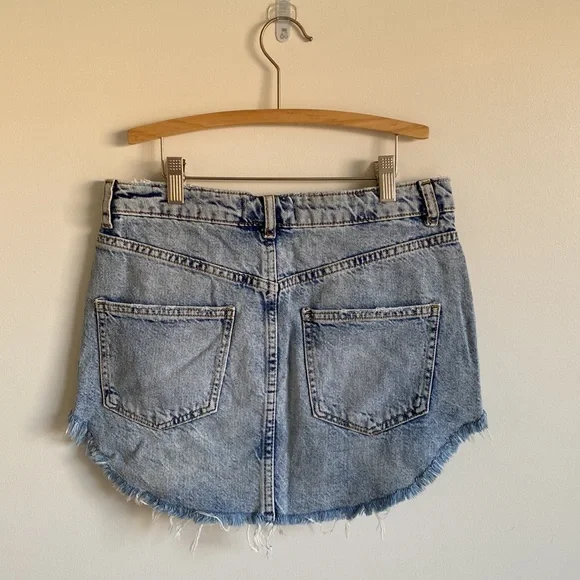 Free People - Sky High Mini Skirt - Picture 4 of 5